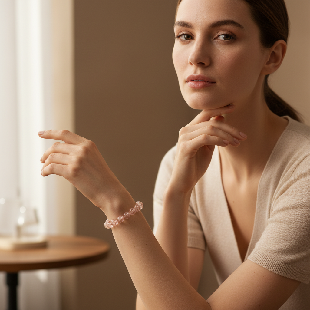Blush Essence Super Seven Bracelet