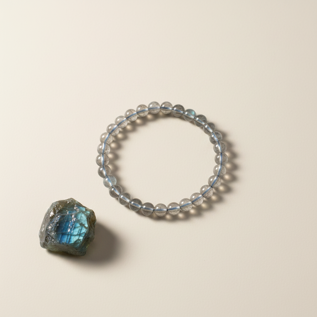 Luminous Clarity Moonstone Bracelet