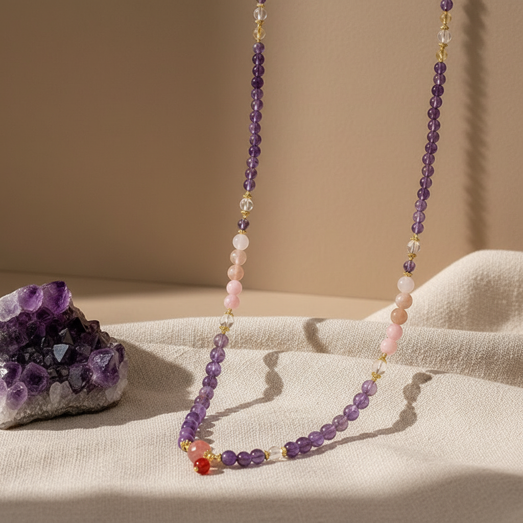 Tranquil Amethyst Necklace