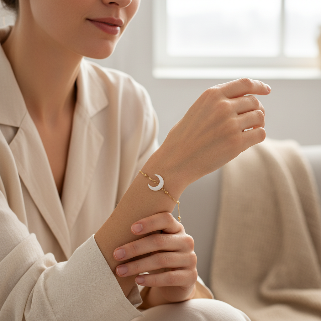Eternal Mother-of-Pearl Bracelet