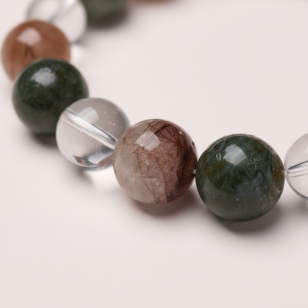 Flourish Garden Clear Quartz Bracelet