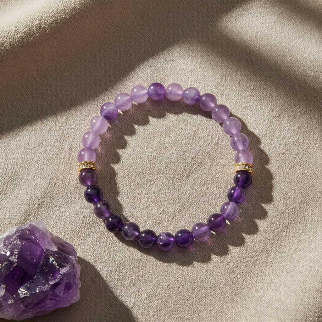 Serene Amethyst Bracelet