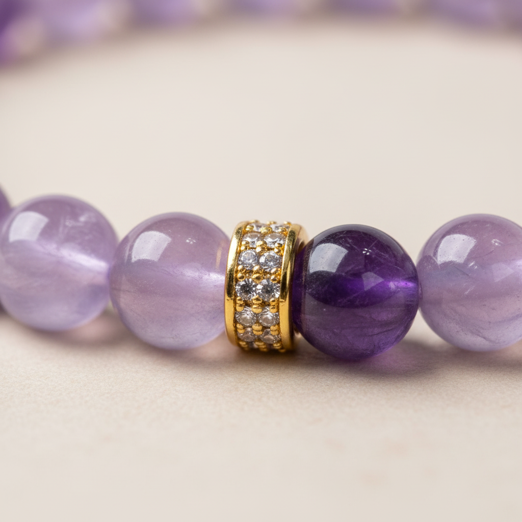 Serene Amethyst Bracelet