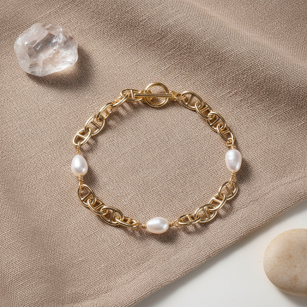 Luminous Freshwater Pearl Bracelet