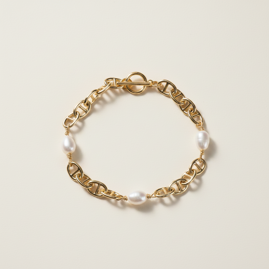 Luminous Freshwater Pearl Bracelet
