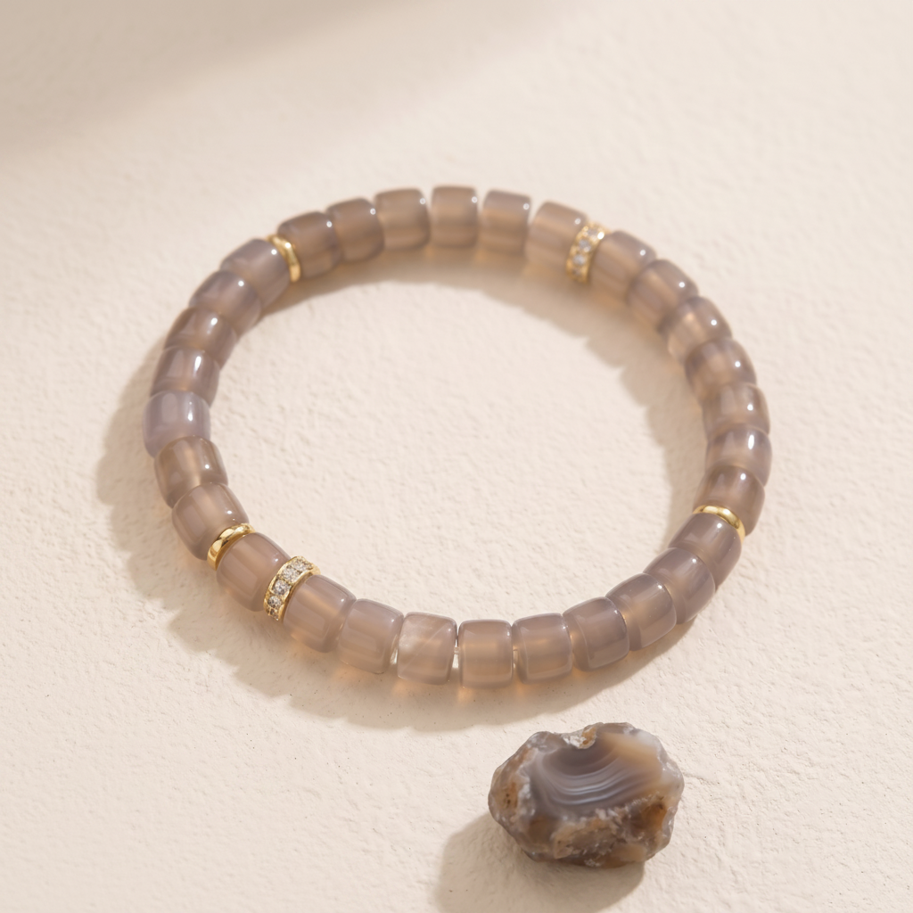 Nuance Harmony Smoky Agate Bracelet