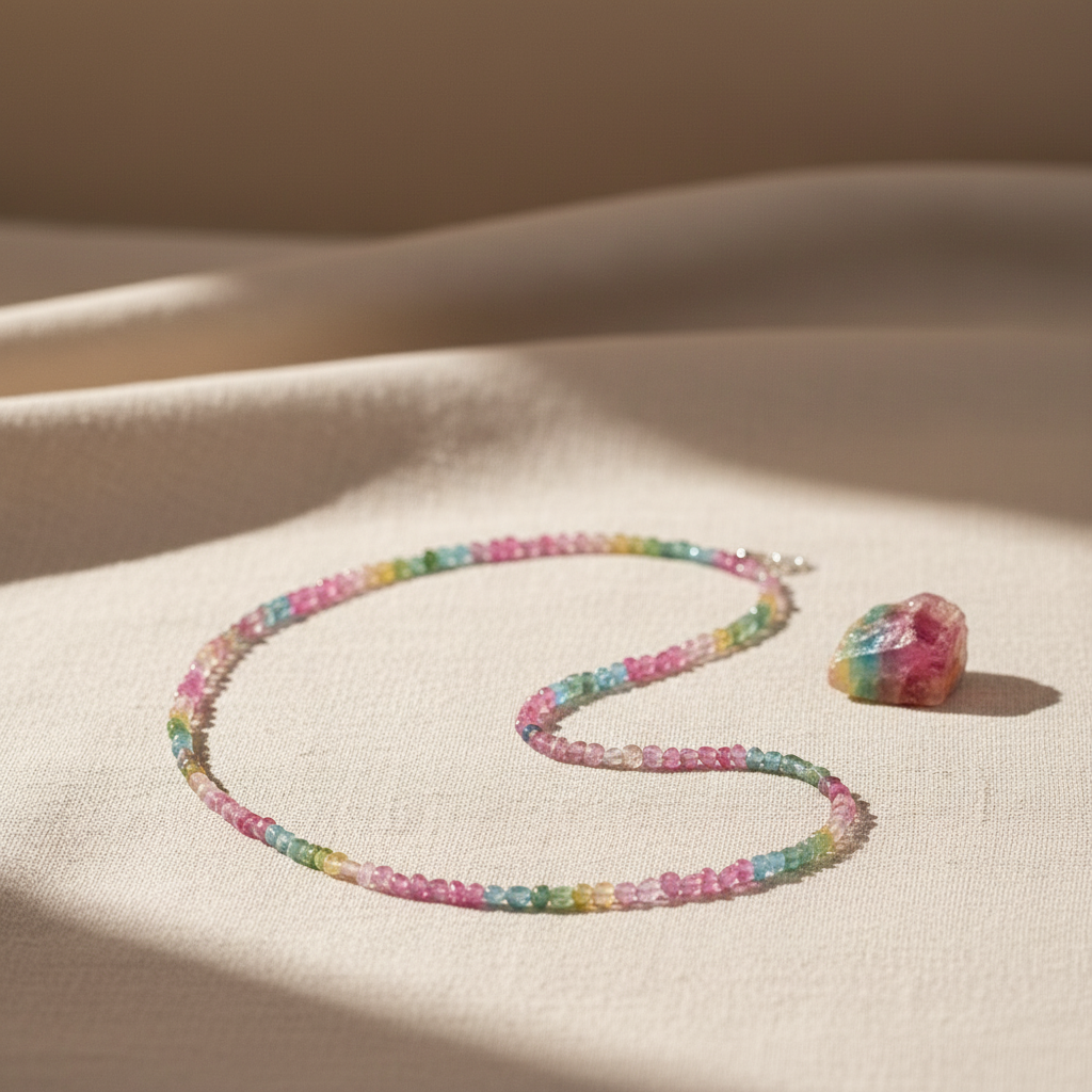 Essence Natural Tourmaline Necklace