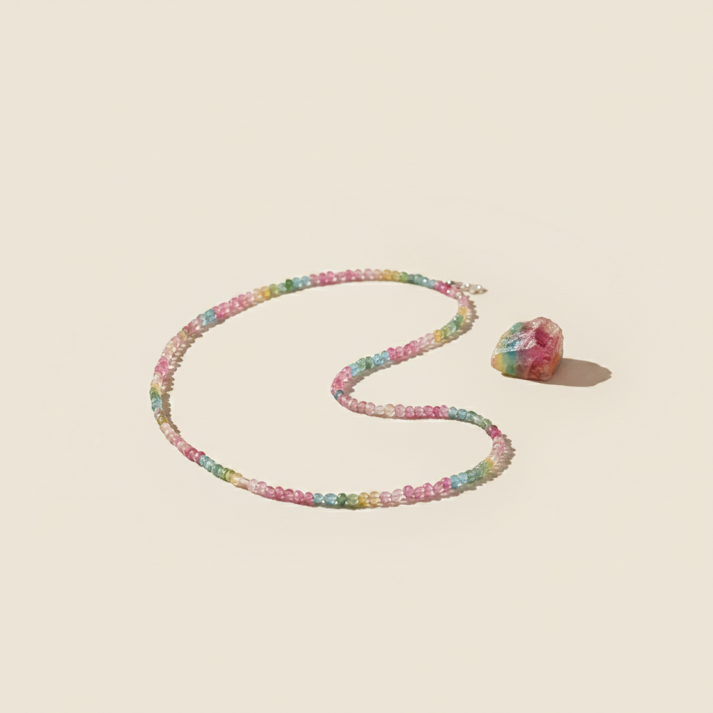 Essence Natural Tourmaline Necklace