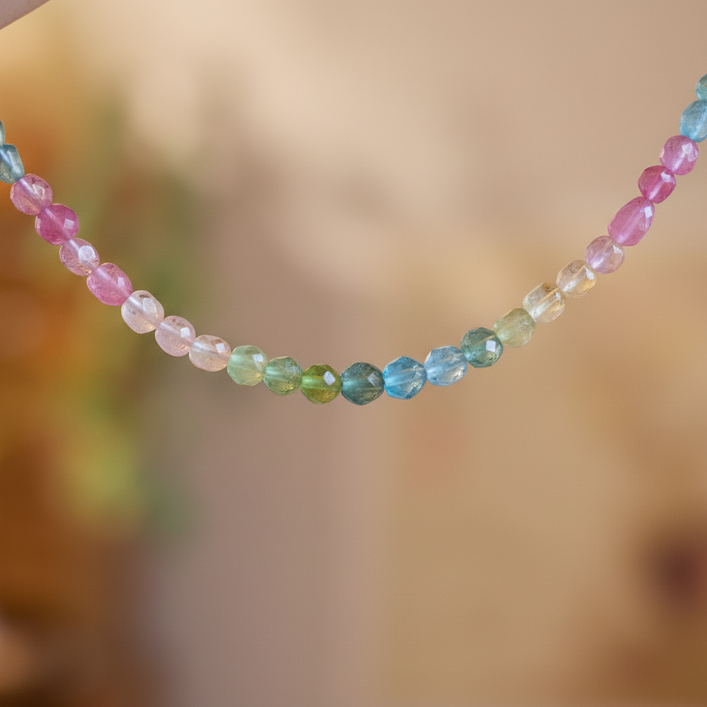 Essence Natural Tourmaline Necklace