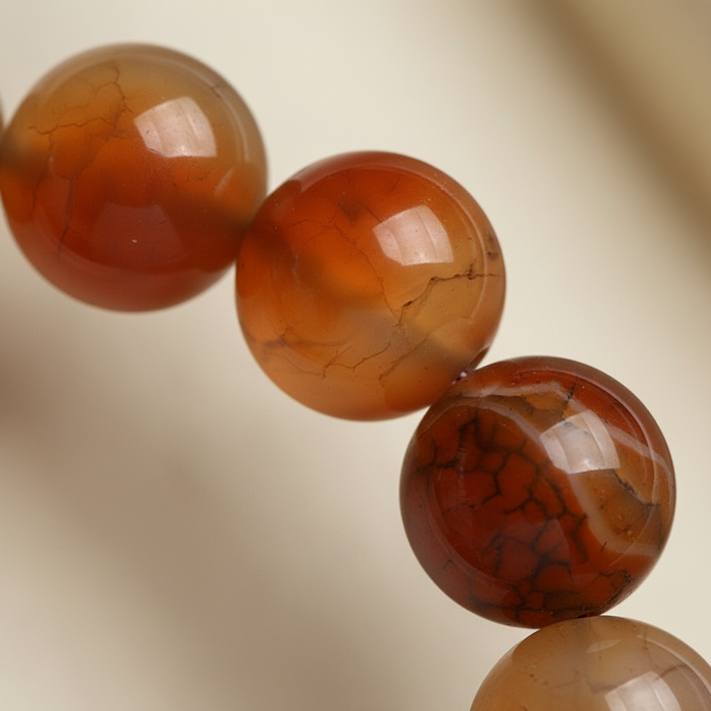Prestigious Dragon Agate Bracelet