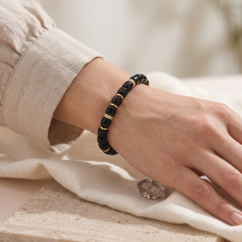 Inner Strength Black Onyx Bracelet