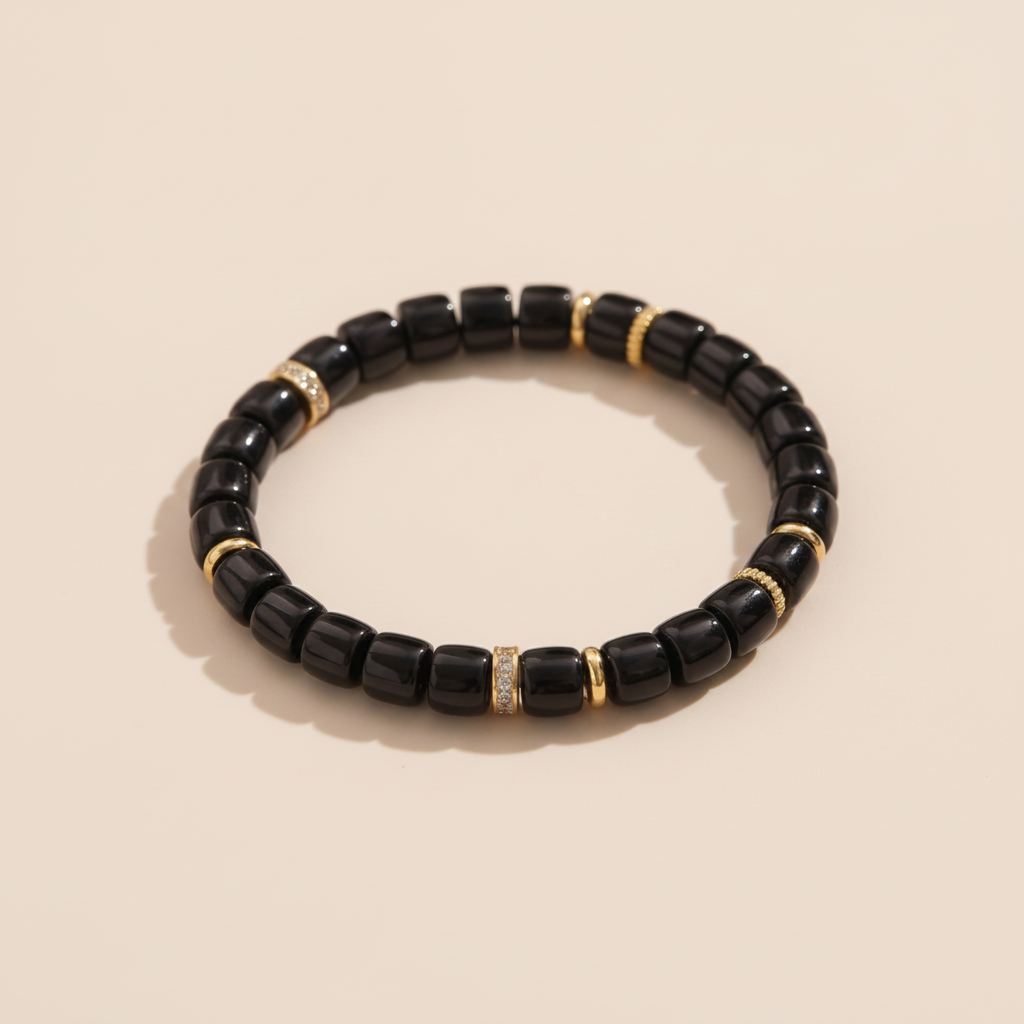 Inner Strength Black Onyx Bracelet