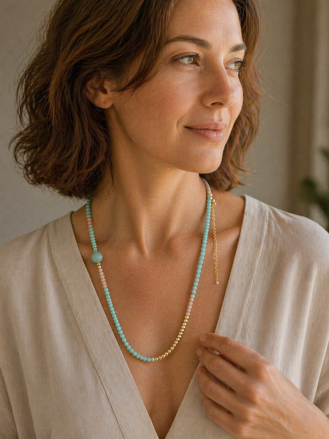 Grace Amazonite Necklace