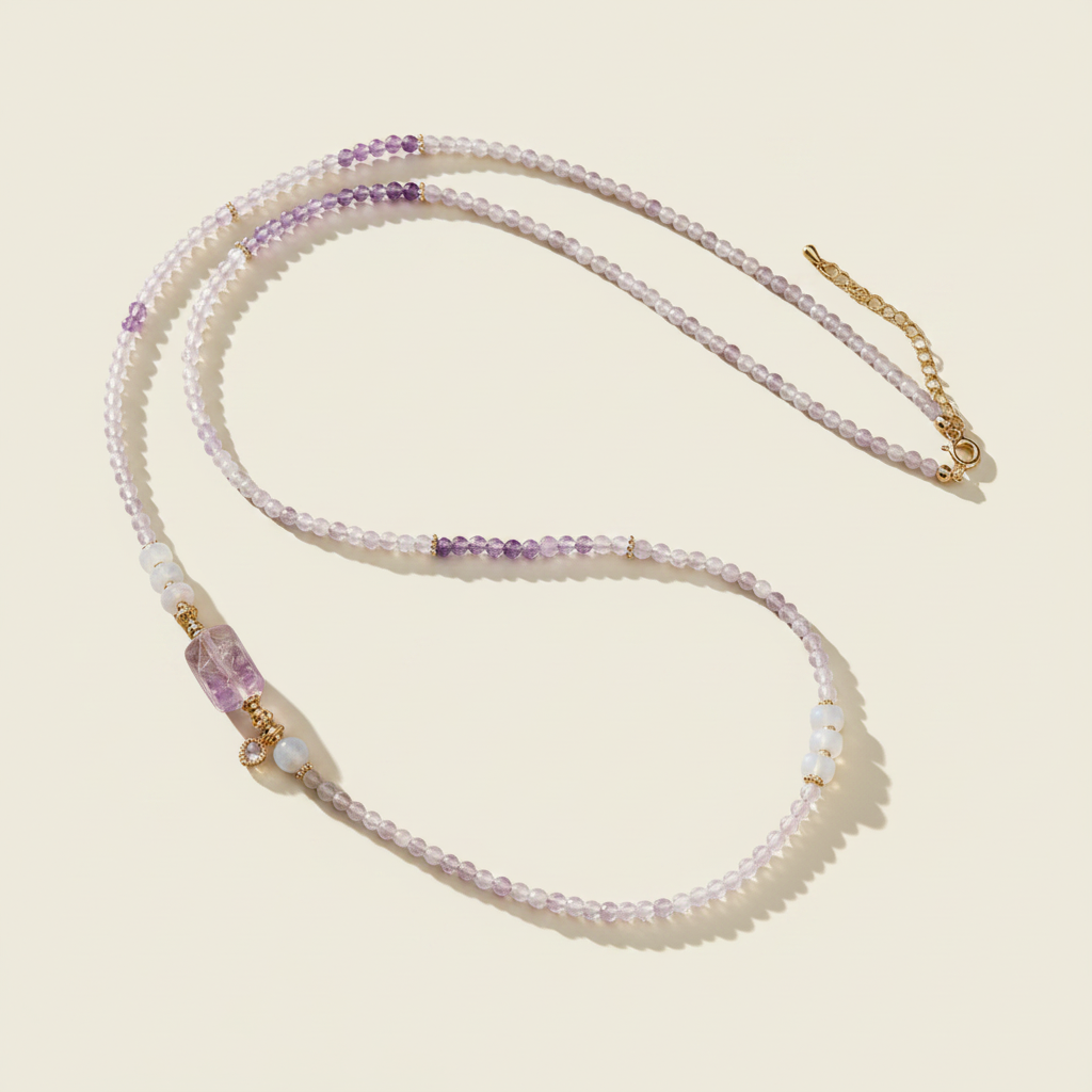 Intuition Natural Amethyst Necklace