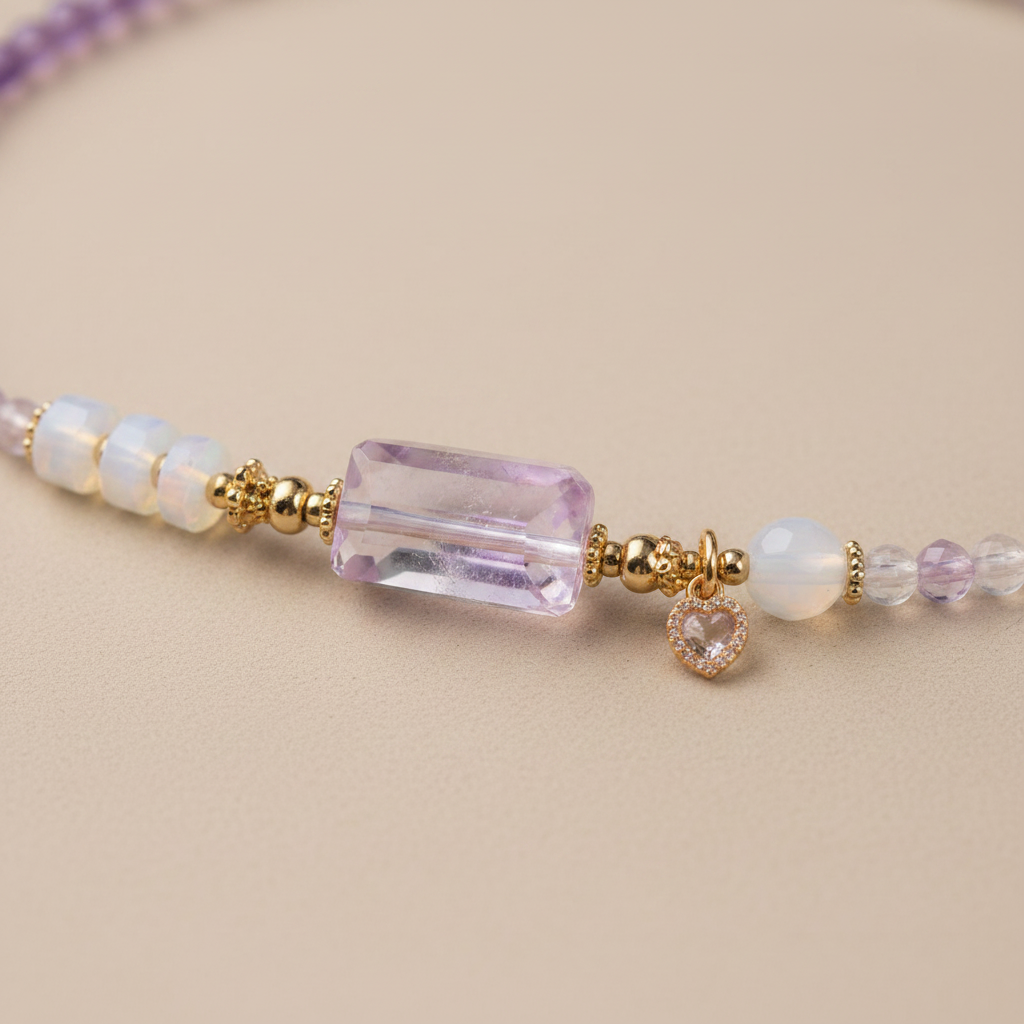 Intuition Natural Amethyst Necklace