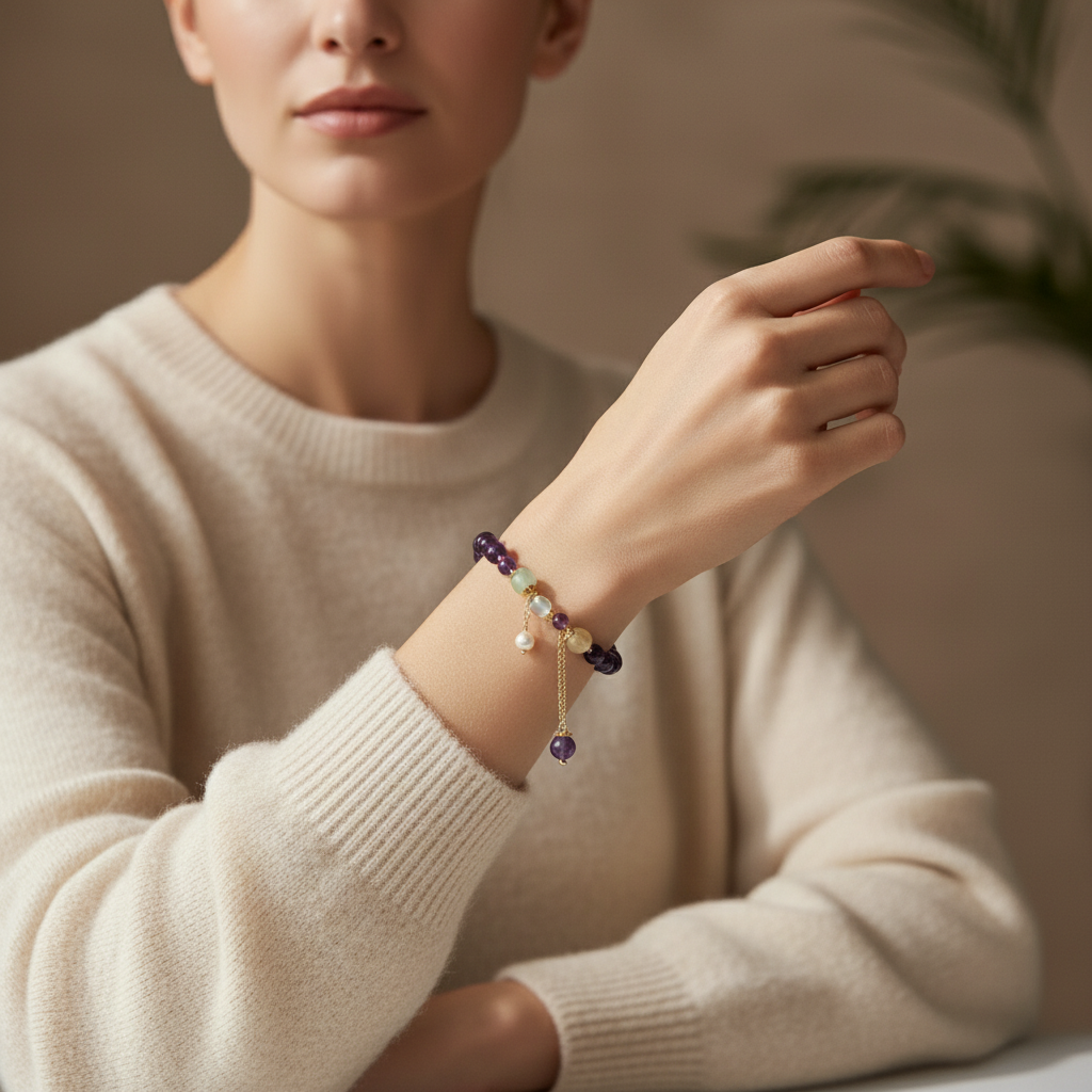 Serenity Amethyst Bracelet