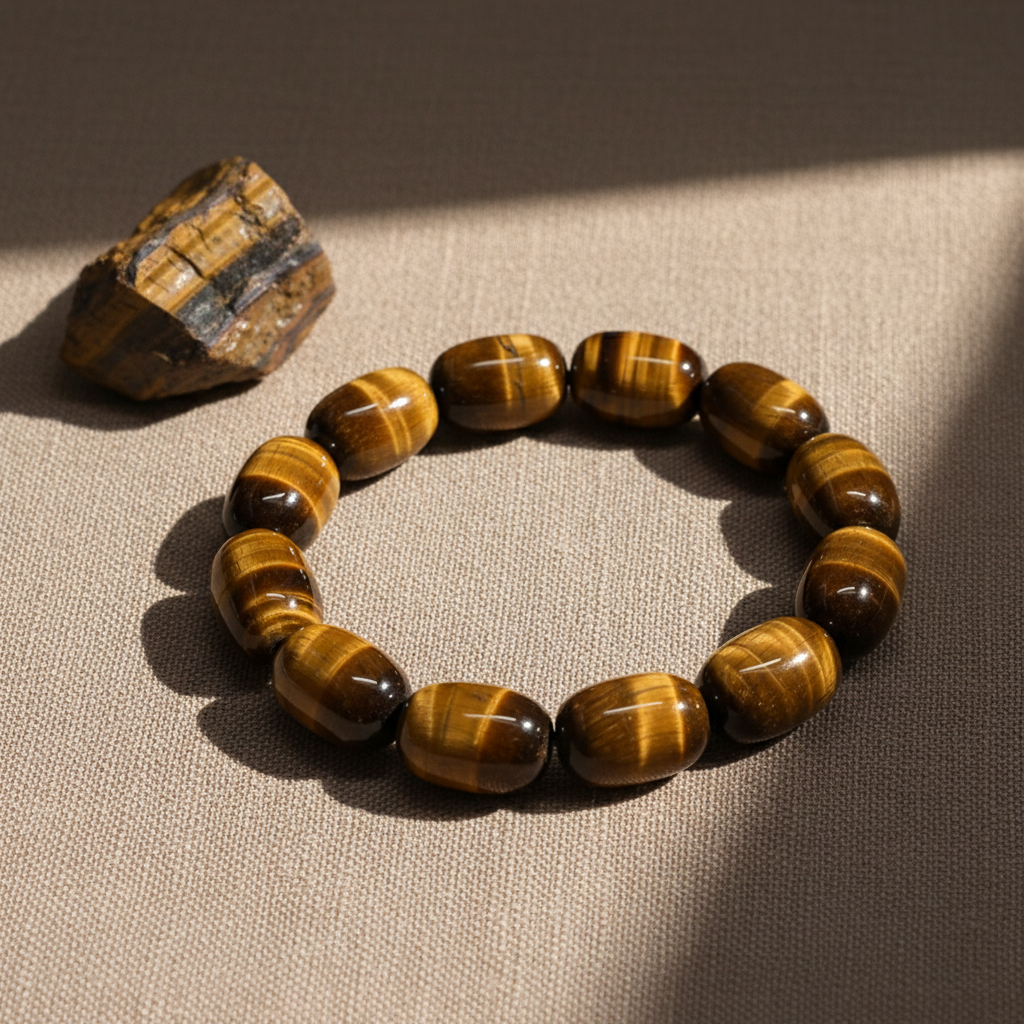 Composure Natural Tiger's Eye Bracelet