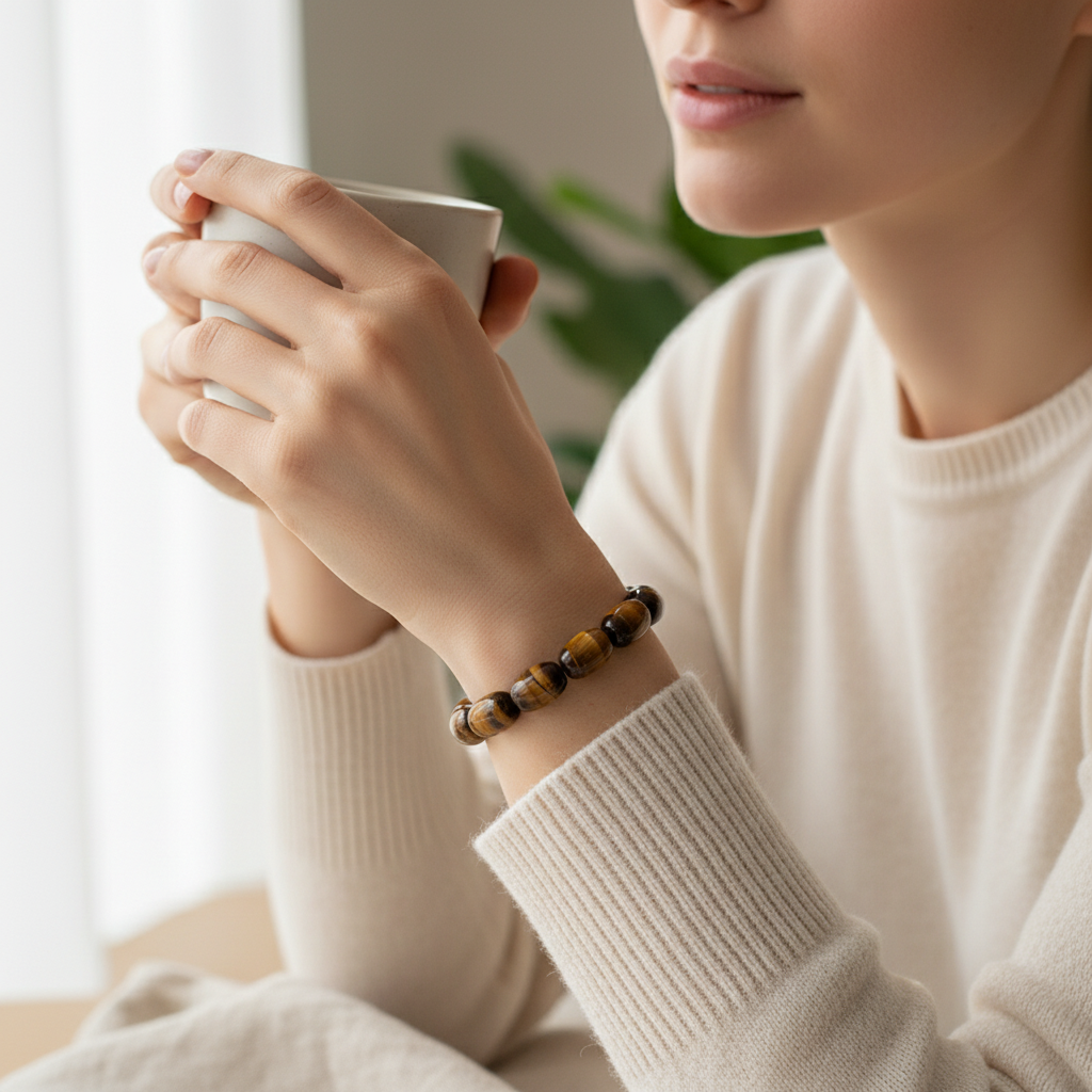 Composure Natural Tiger's Eye Bracelet