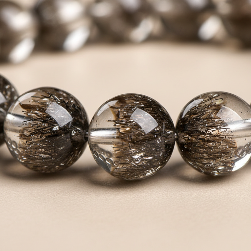 Obsidian Veil Super Seven Bracelet