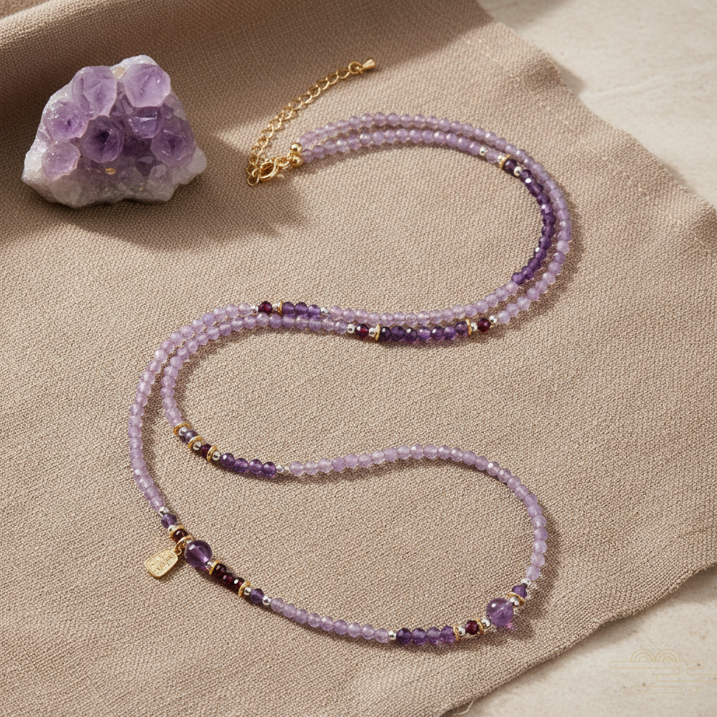 Harmonious Amethyst Necklace