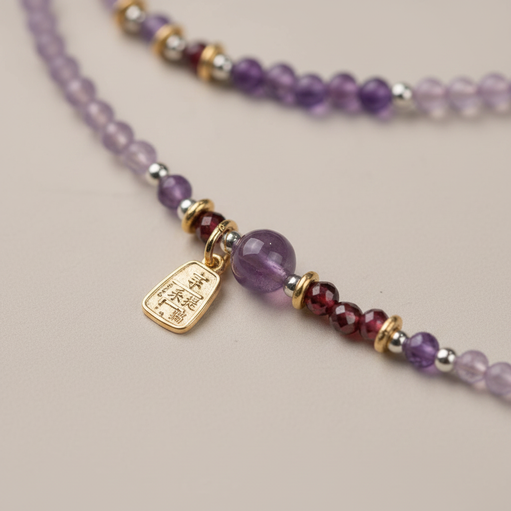 Harmonious Amethyst Necklace