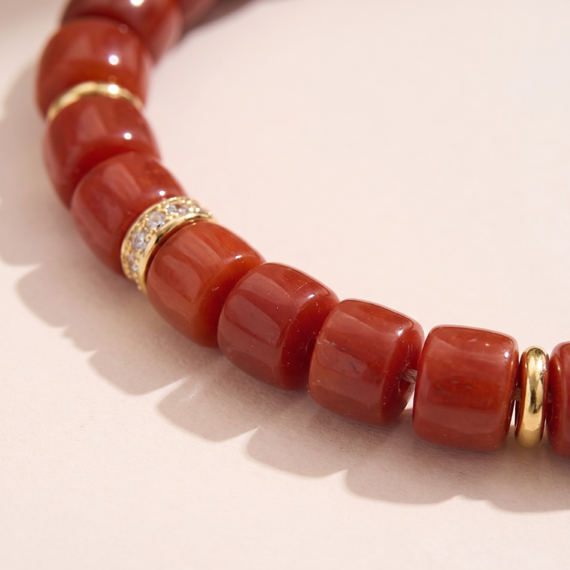 Vital Glow Carnelian Bracelet