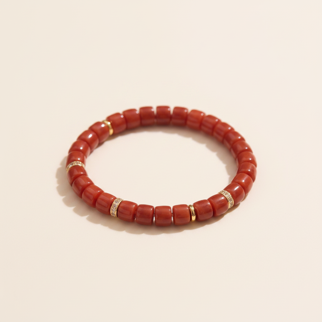 Vital Glow Carnelian Bracelet