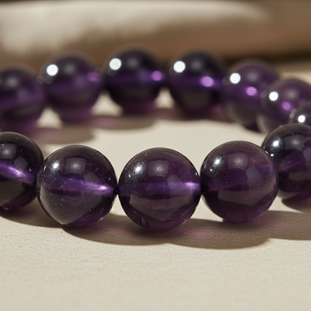 Aura Natural Amethyst Bracelet