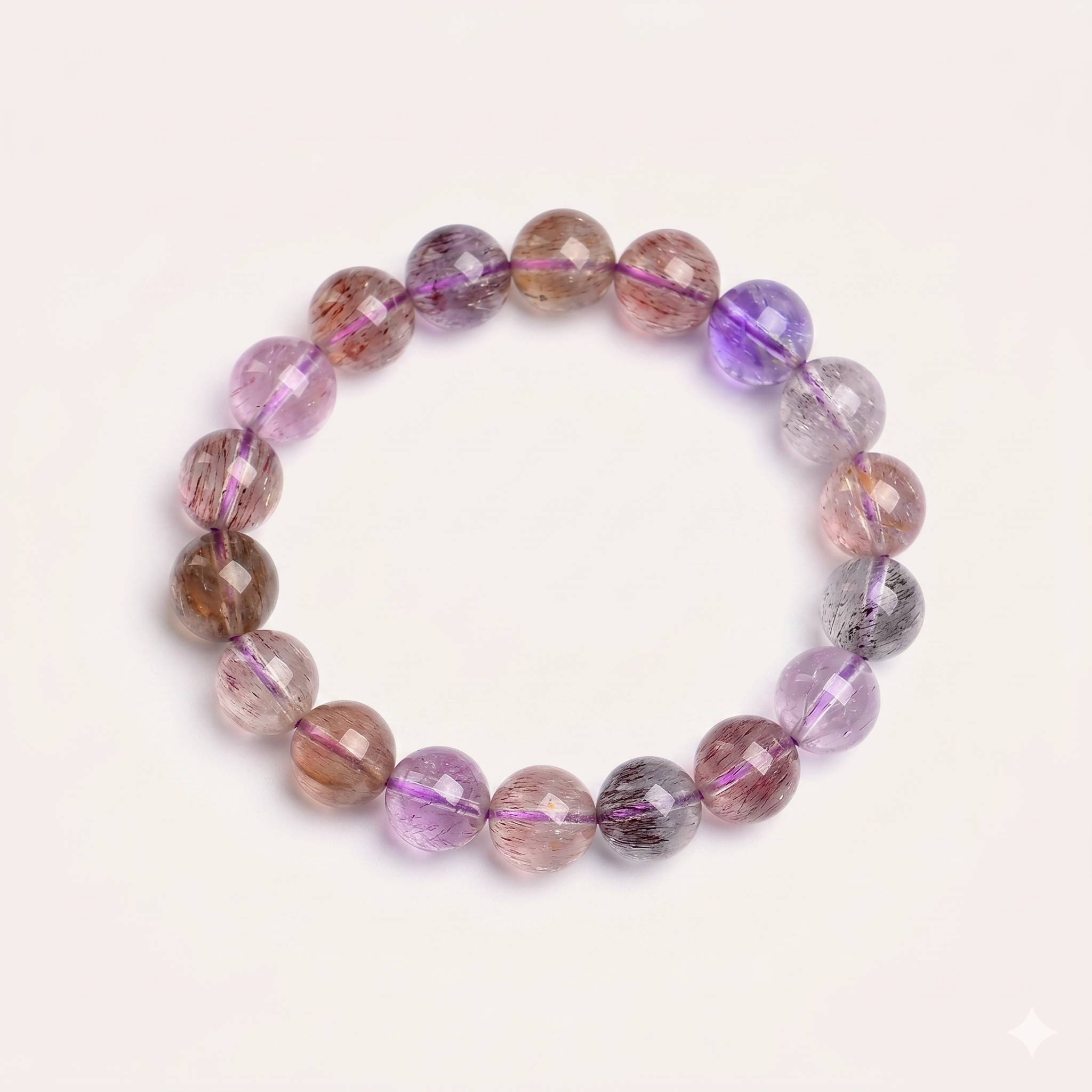 Blush Divine Super Seven Bracelet